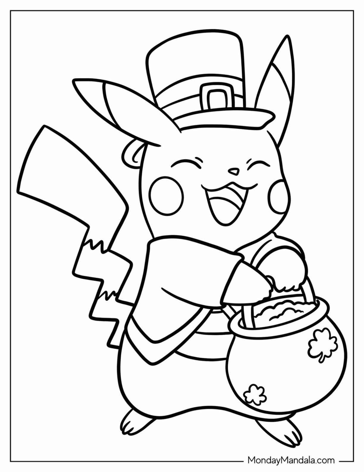 St Patrick's Day Coloring Pages Printables