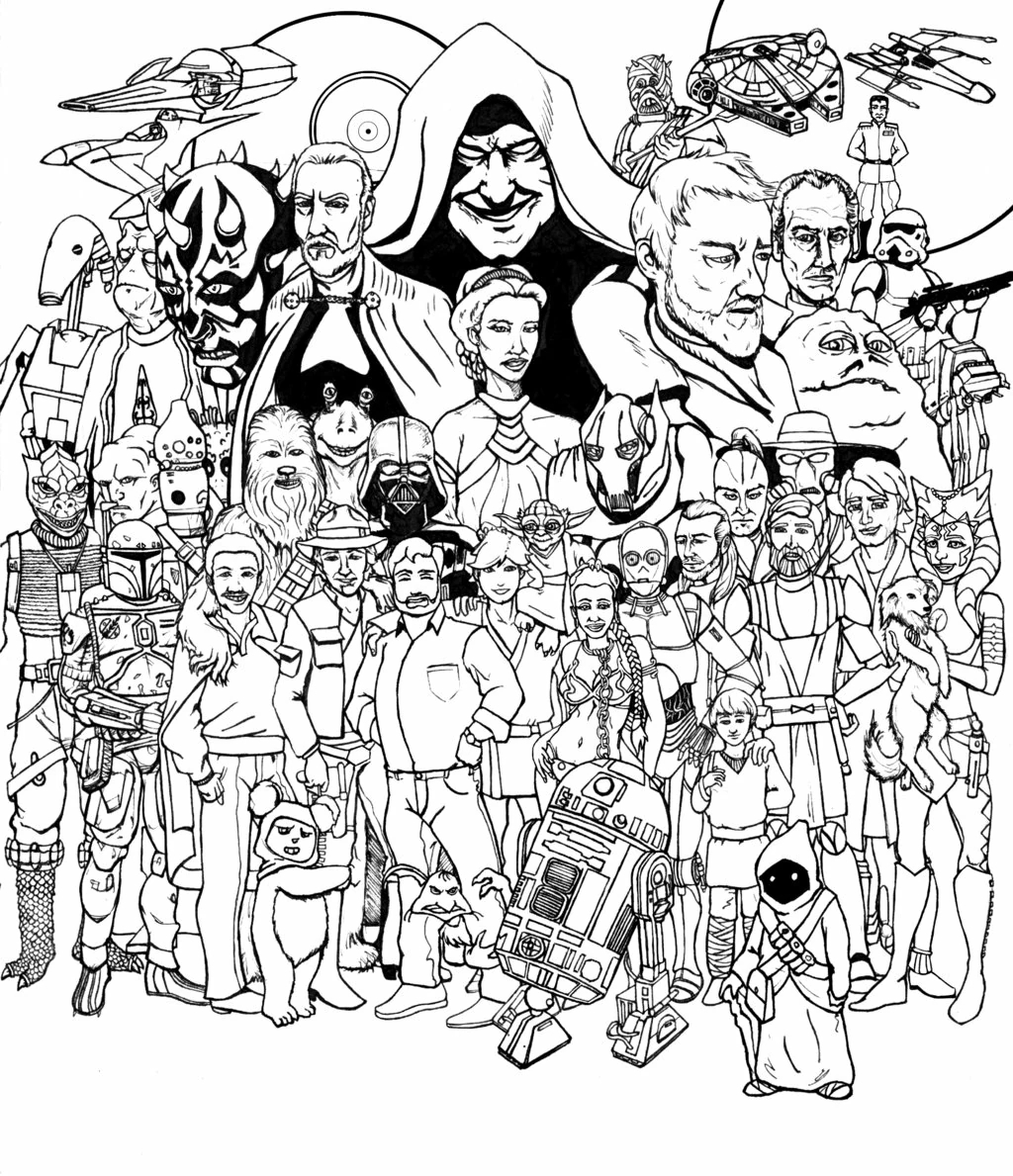 Star Wars Free Coloring Pages