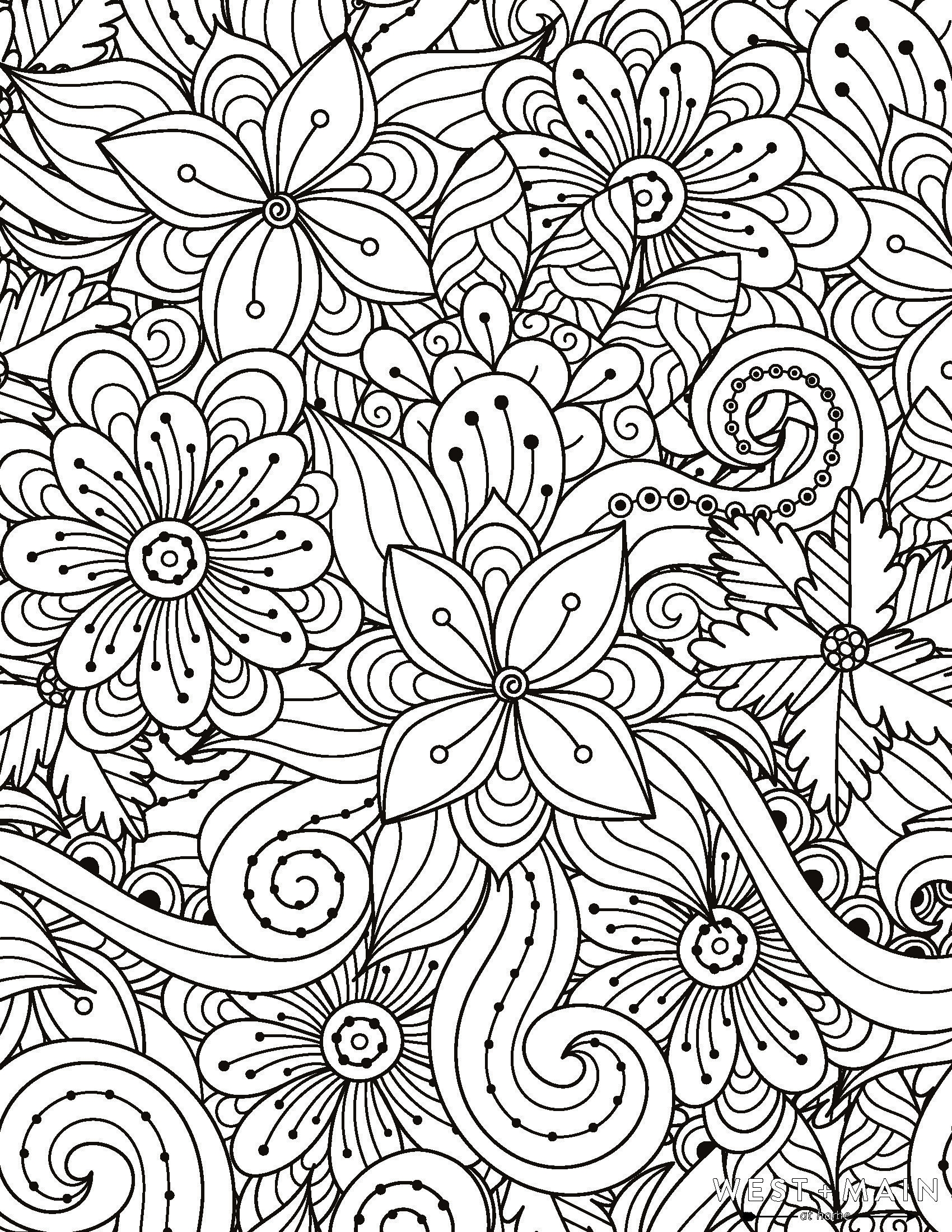 Stay Home Color Download West Main Coloring Sheets To Print And Enjoy West Main