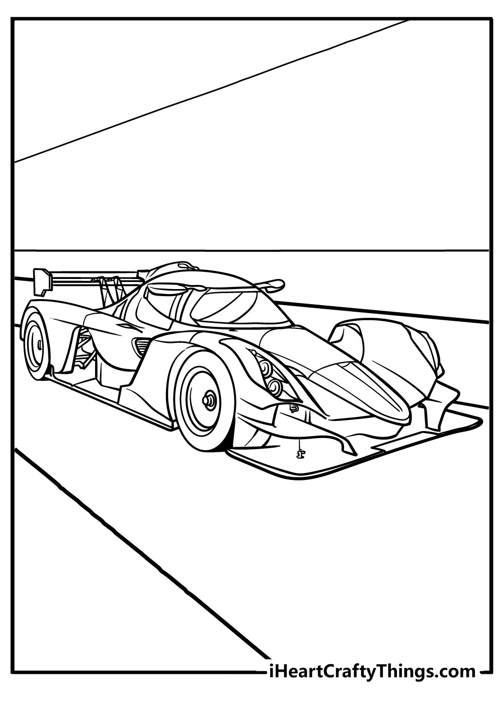 Cars Free Coloring Pages