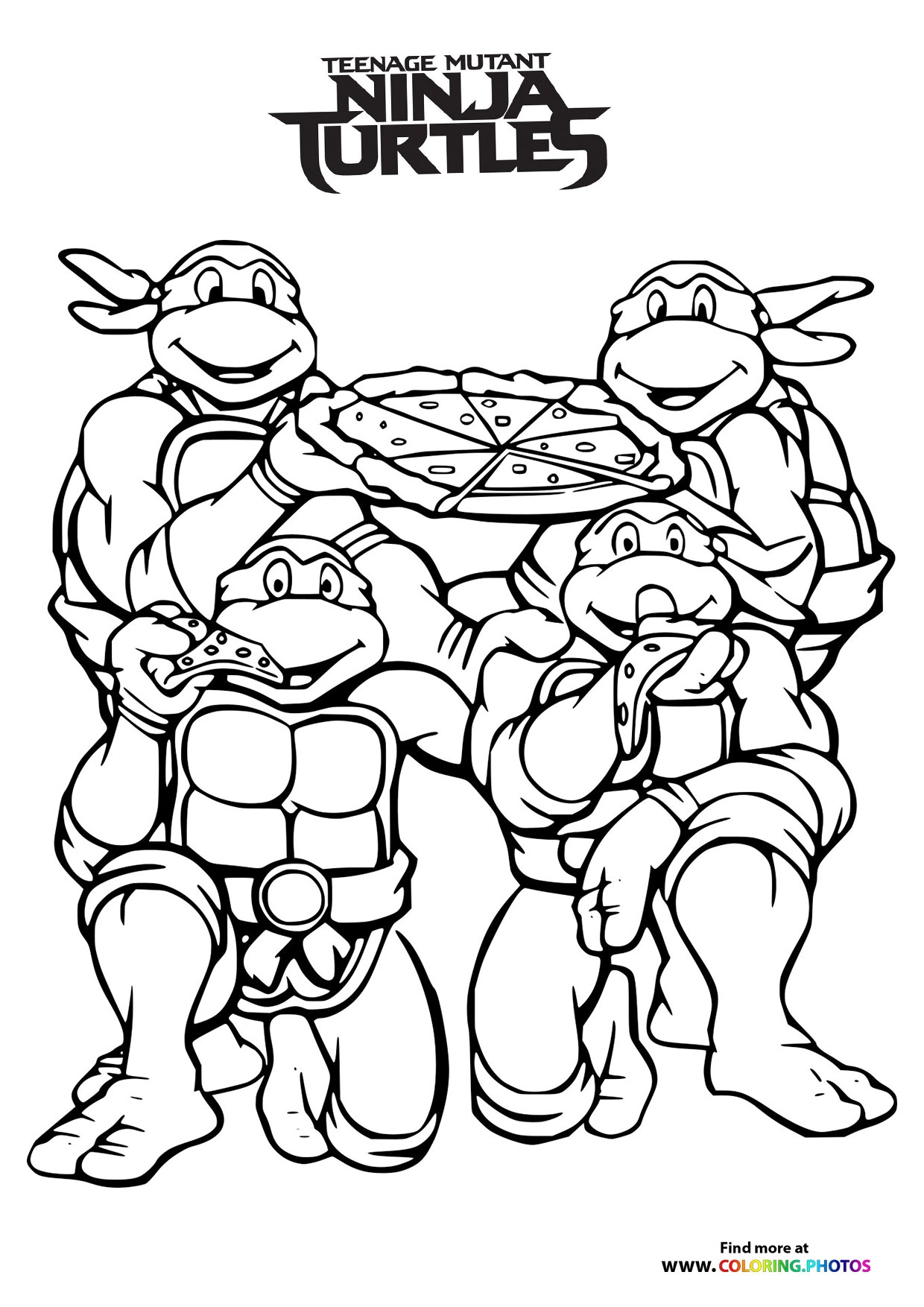 Ninja Free Coloring Pages