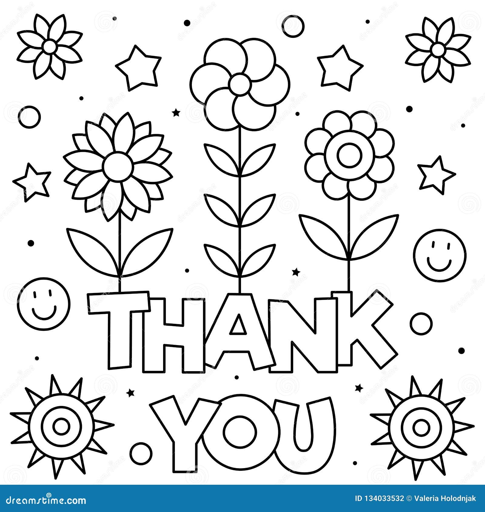 Thank You Coloring Stock Illustrations 238 Thank You Coloring Stock Illustrations Vectors Clipart Dreamstime
