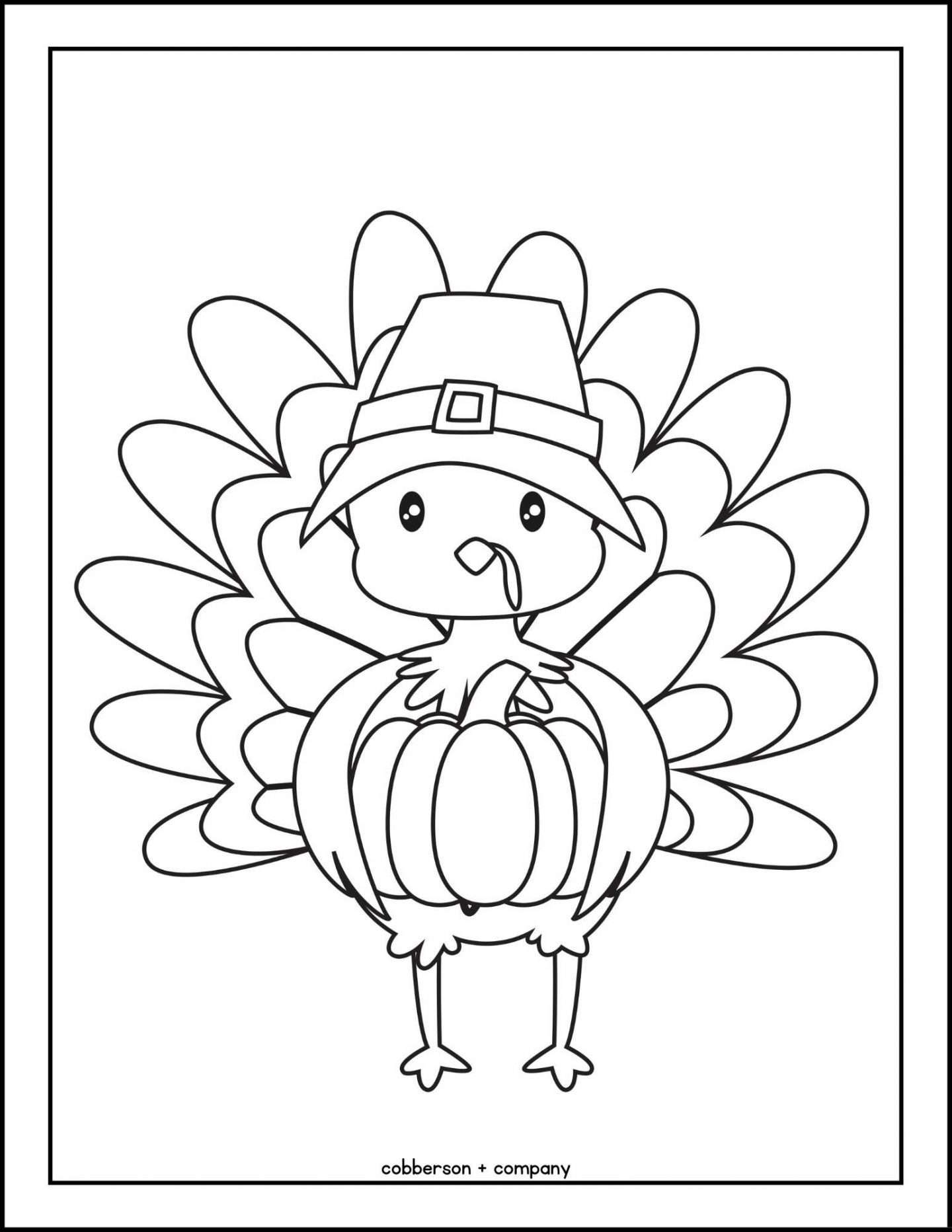 Free Thanksgiving Coloring Pages For Kids