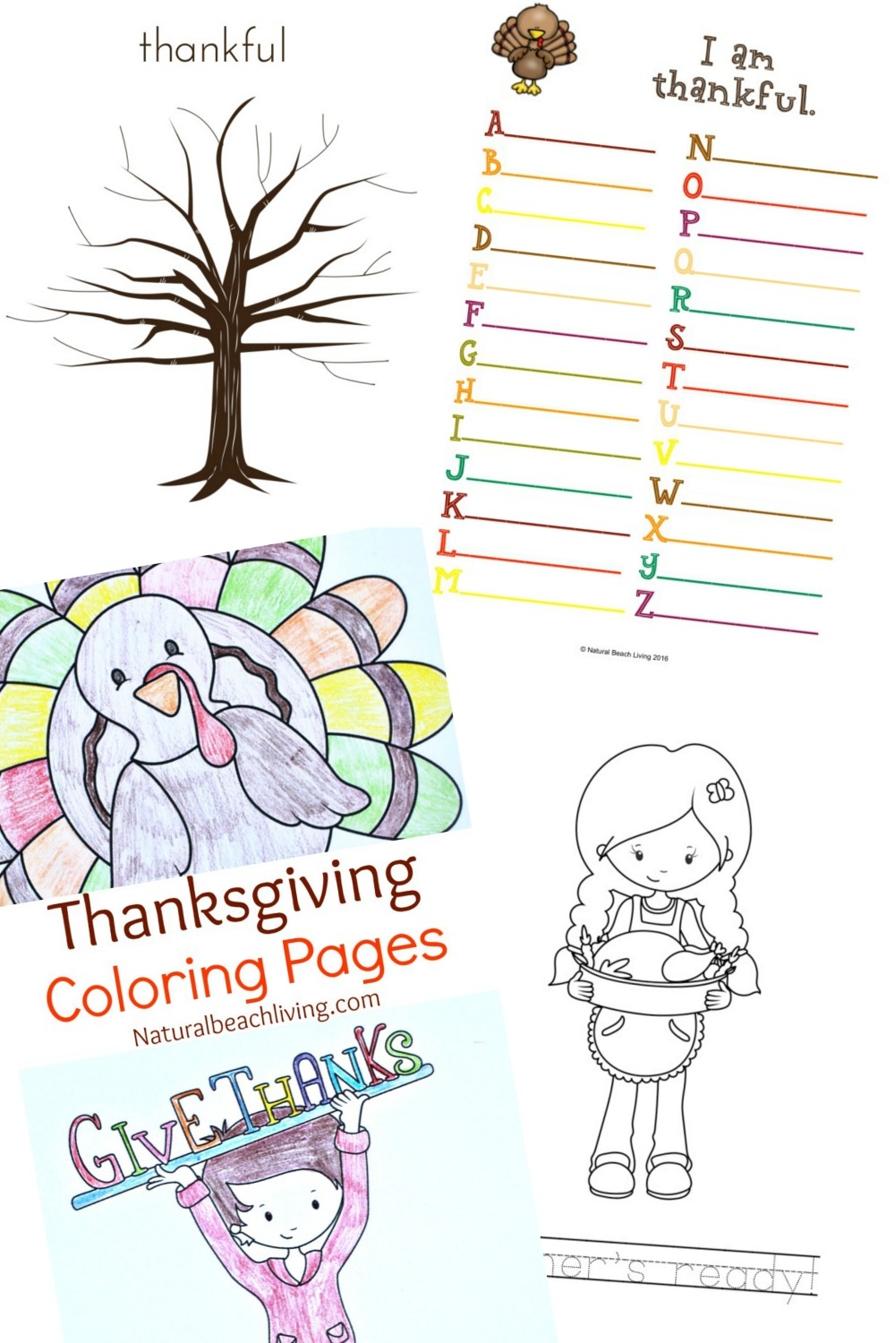Thanksgiving Coloring Pages For Kids Free Printable