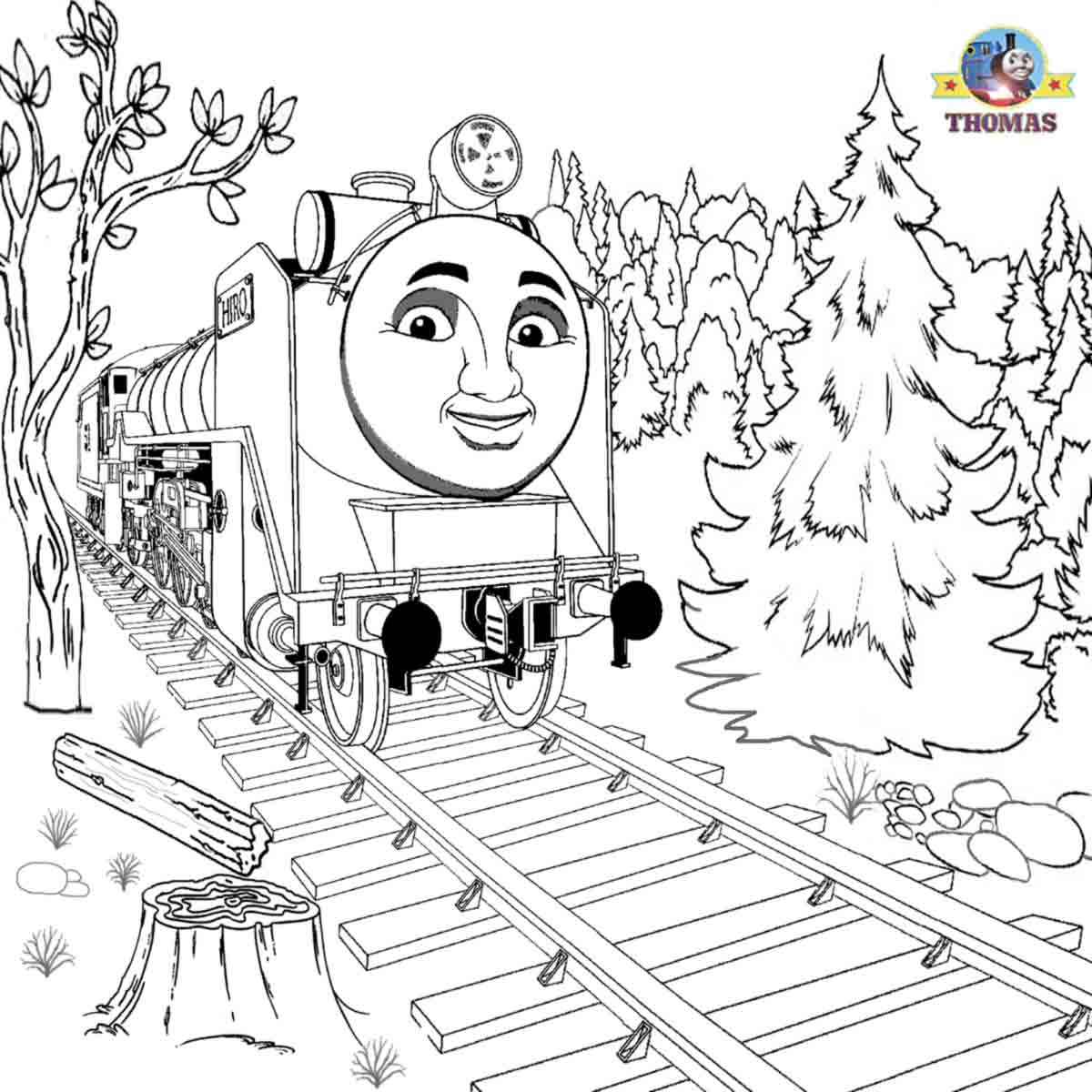 Thomas Coloring Pages Printable Coloring Pages FREE