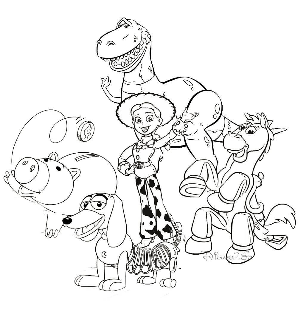 Toy Story Coloring Pages Printable Coloring Pages FREE