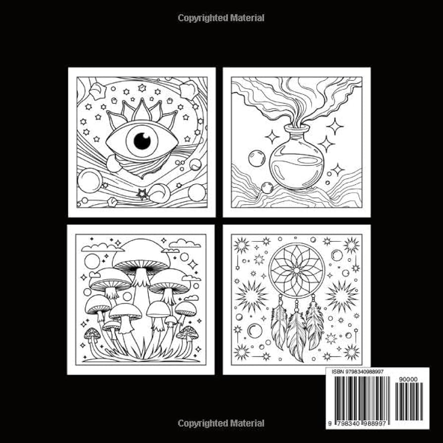 Printable Groovy Coloring Pages