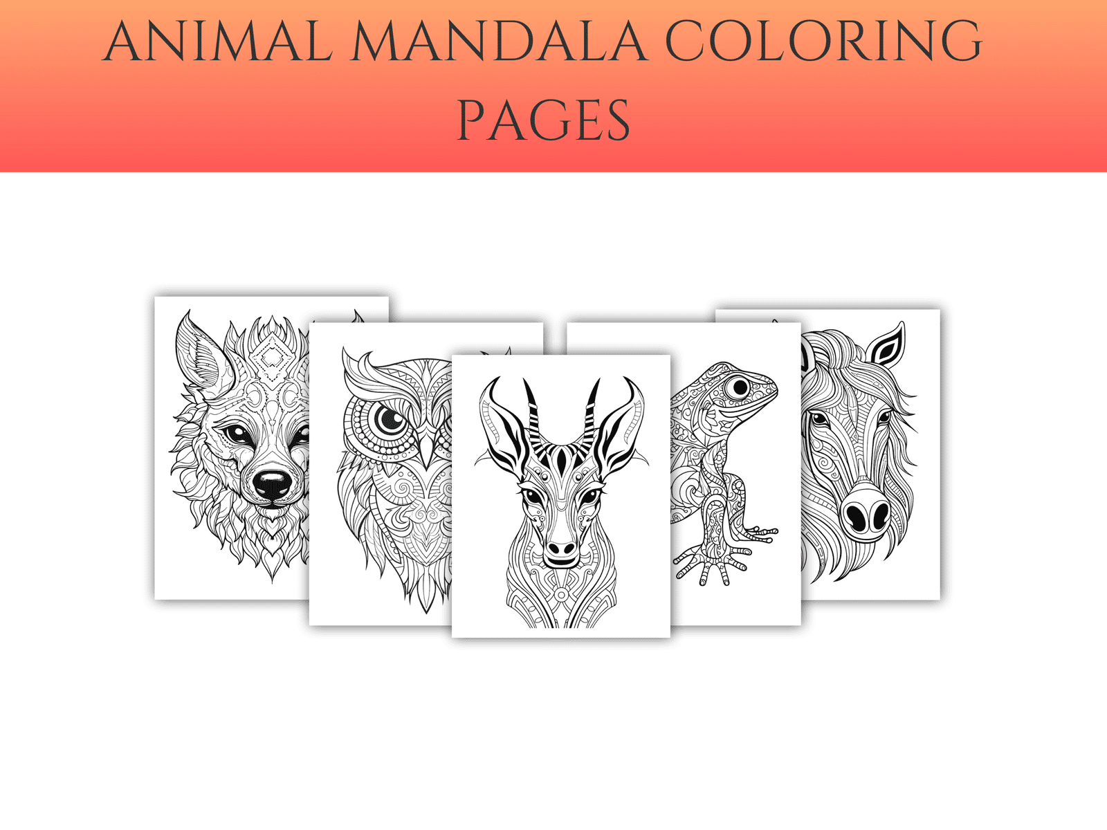 Printable Wildlife Coloring Pages