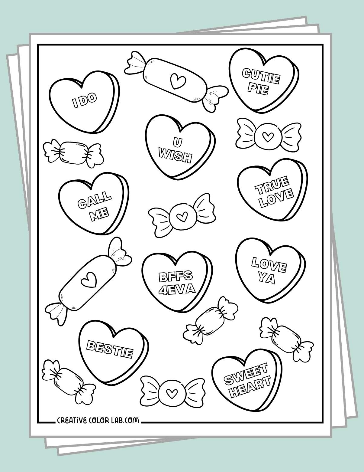 Valentine s Day Coloring Pages