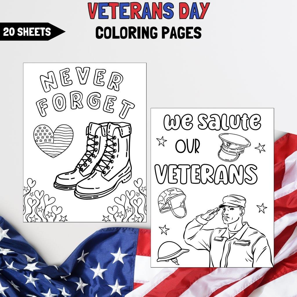 Veterans Day Free Coloring Pages