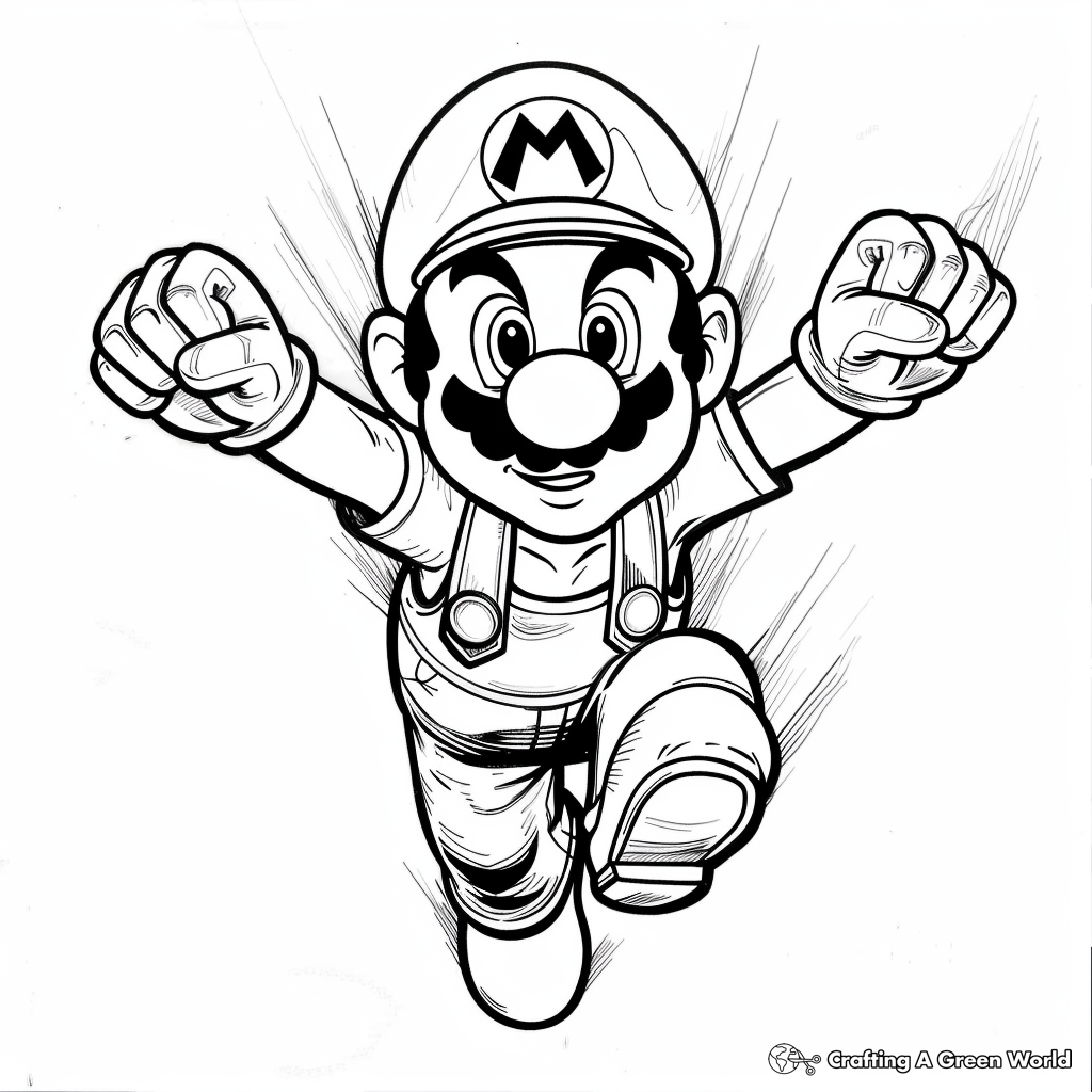 Video Game Coloring Pages Free U0026 Printable 