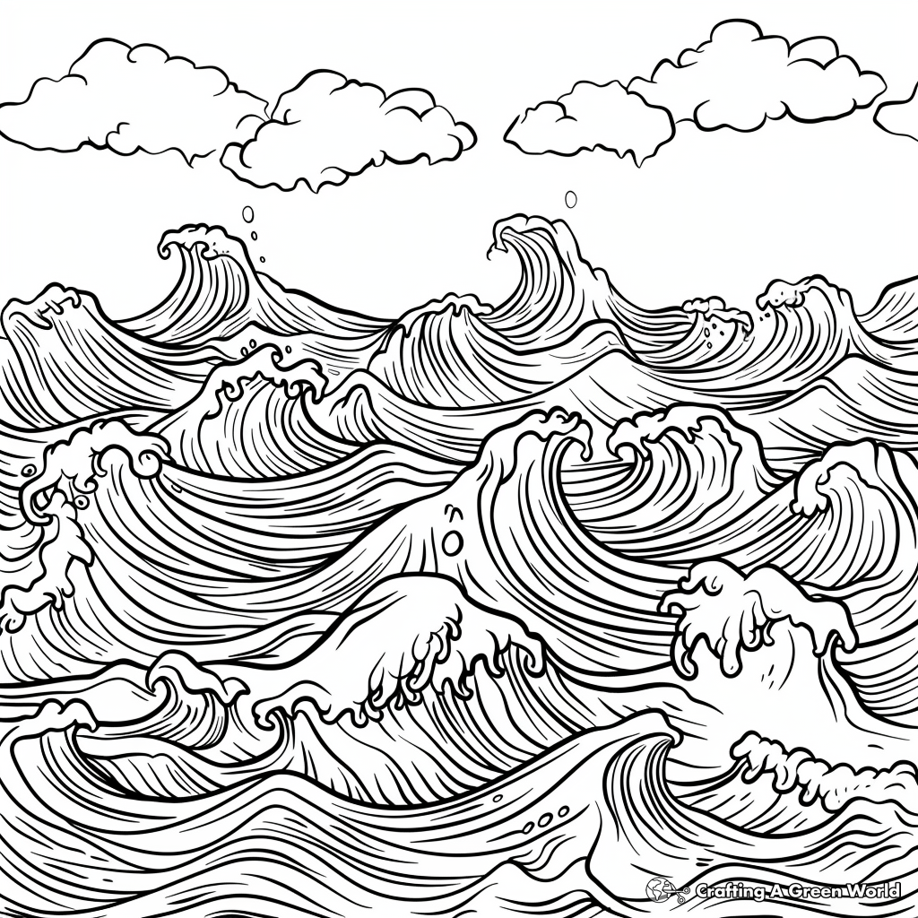 Water Coloring Pages Free Printable 
