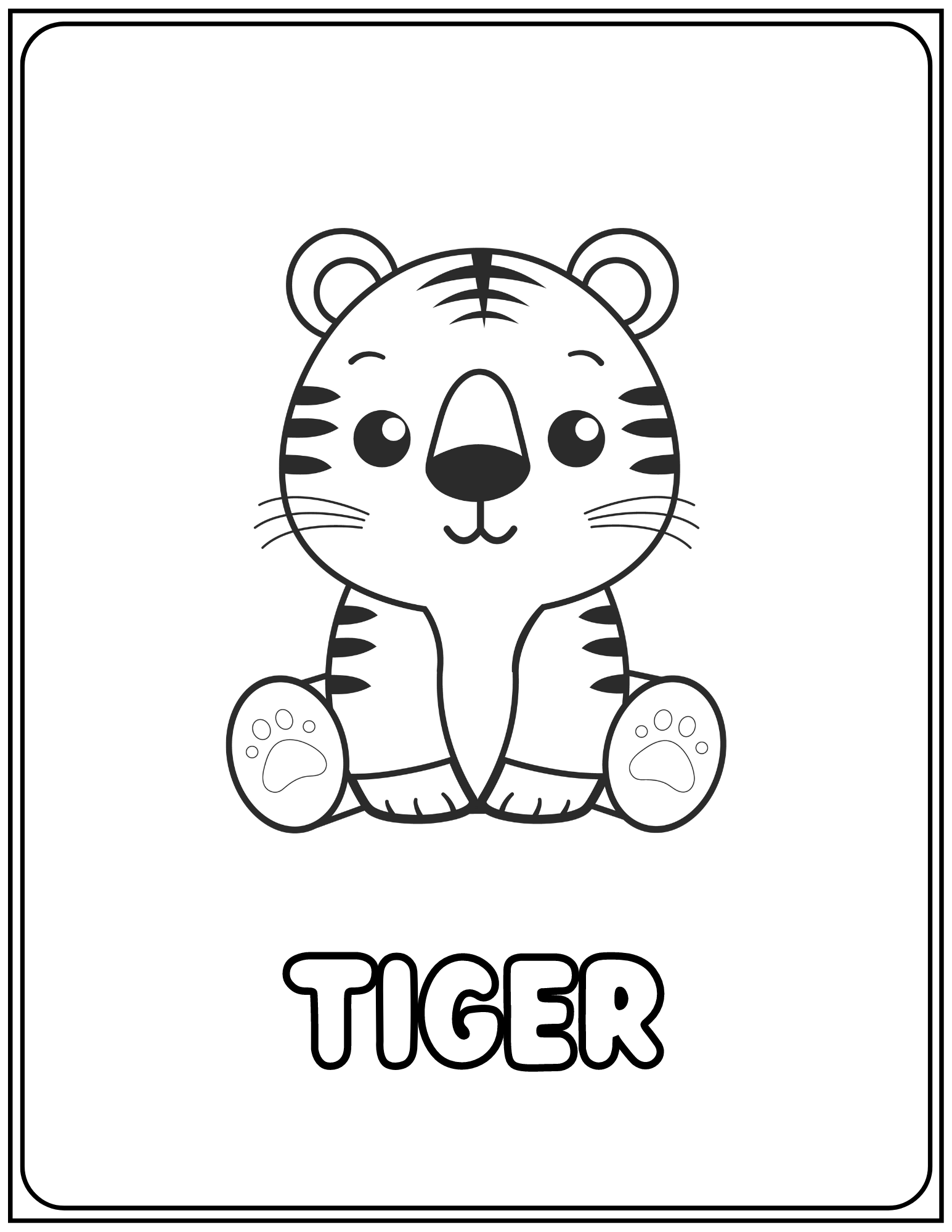 Wild Animals Coloring Pages Printable Fun Coloring Sheets Teaching Resources