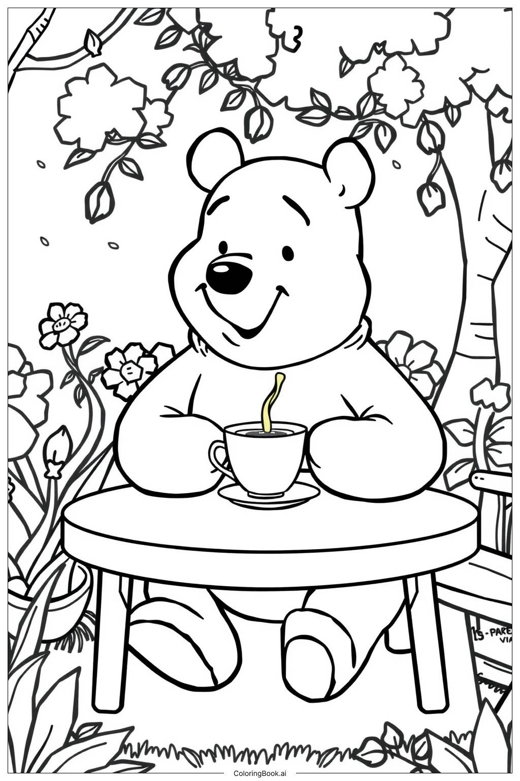 Free Printable Winnie The Pooh And Friends Coloring Pages