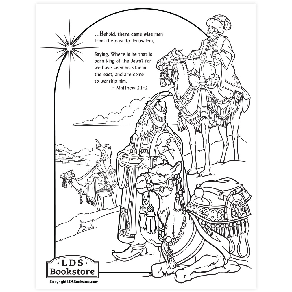 Free Coloring Pages Nativity