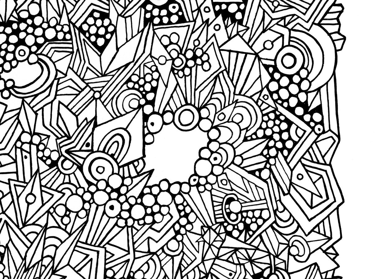 Zen Art Coloring Page Abstract Art Doodle Adult Coloring Page Instant Digital Download Printable Cosmic Coloring Pages Etsy Ireland
