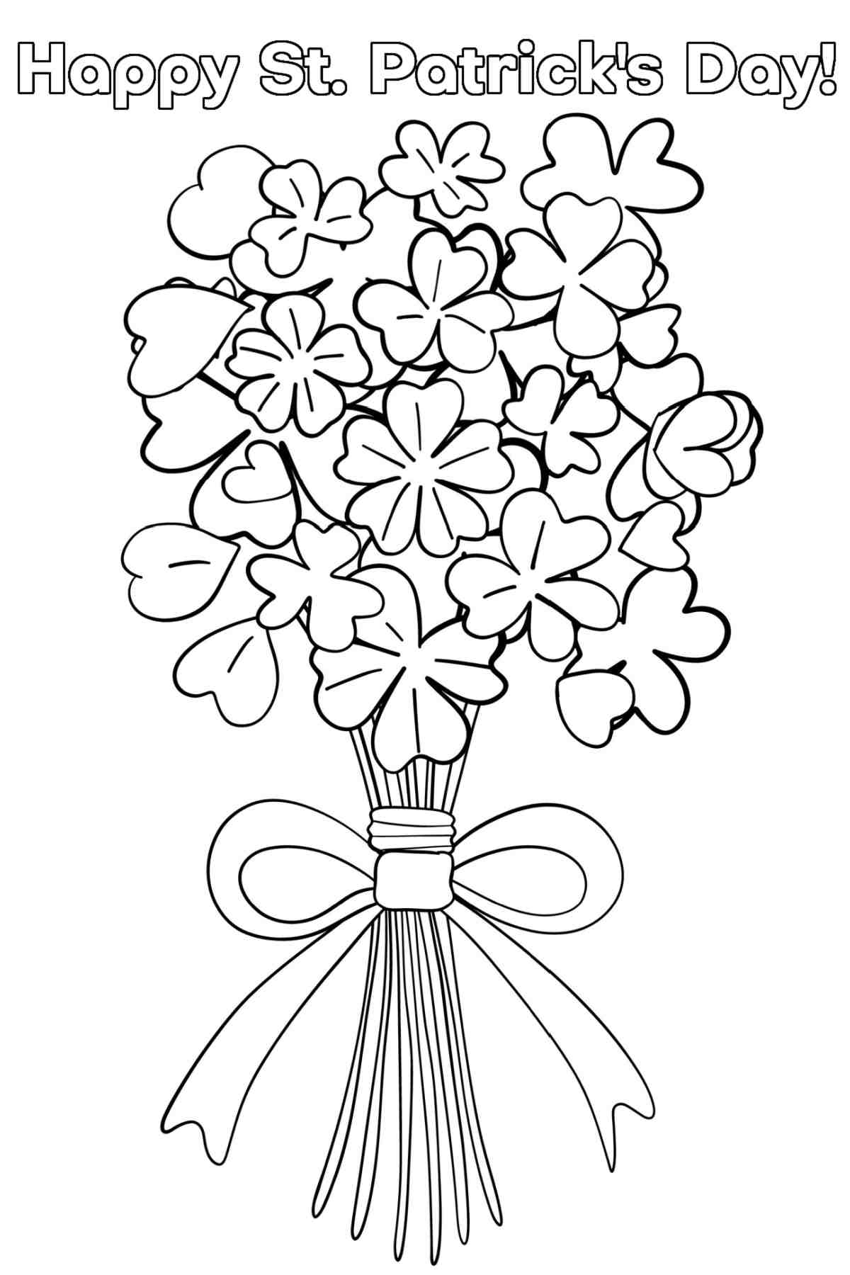 17 St Patrick s Day Coloring Pages Free Holiday Coloring Sheets
