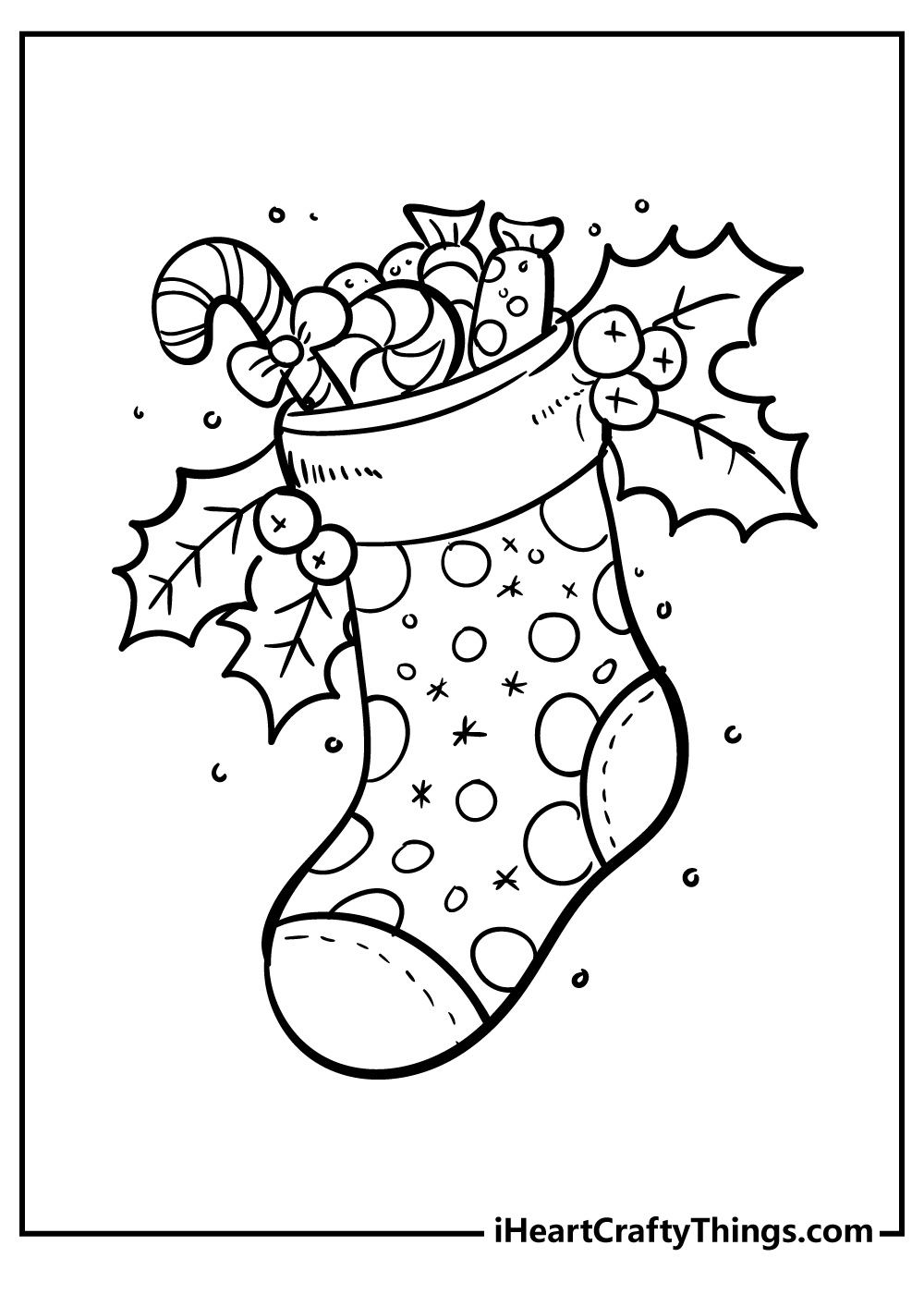 Free Christmas Coloring Pages For Kids Pdf