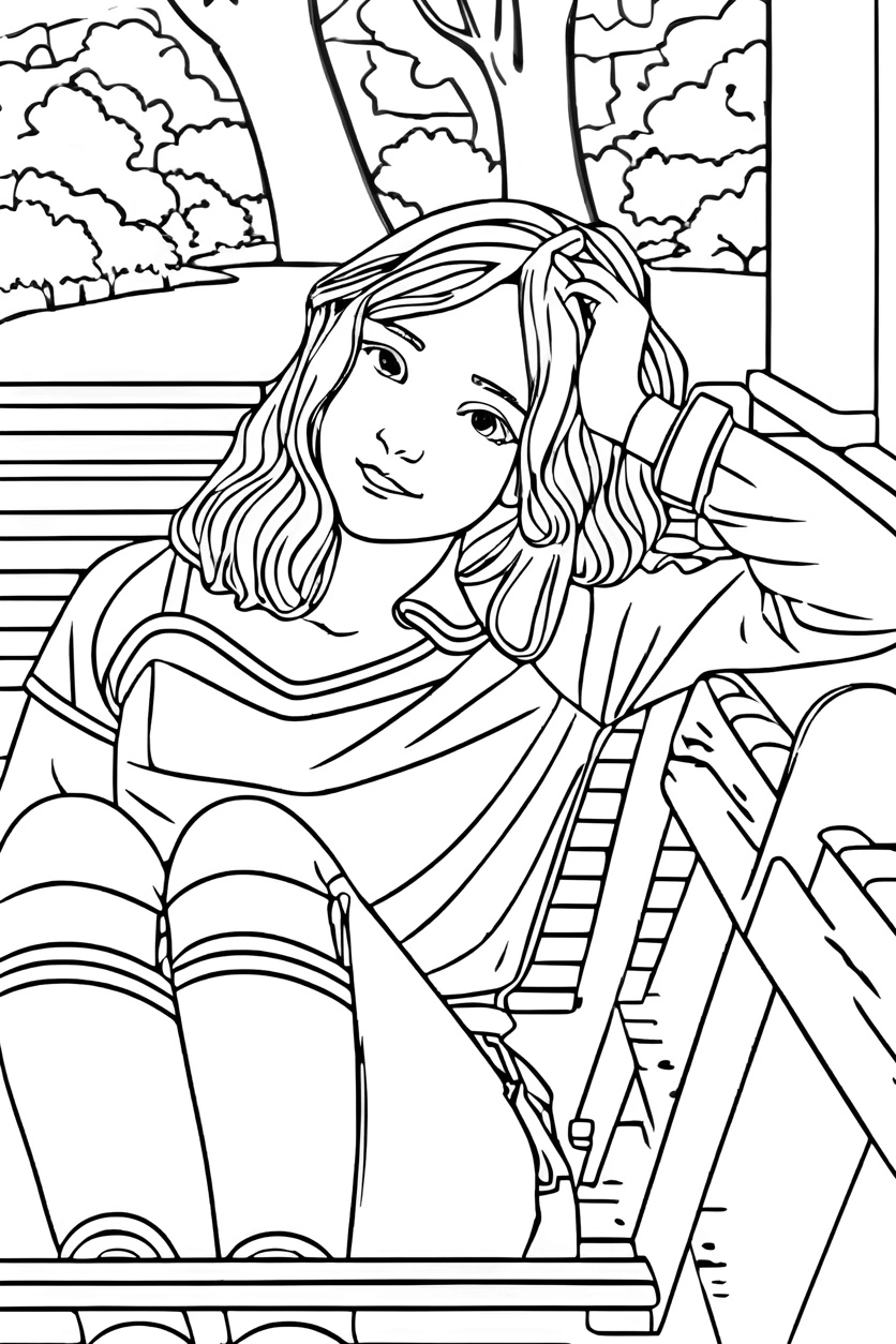 Picture Into Coloring Page Free
