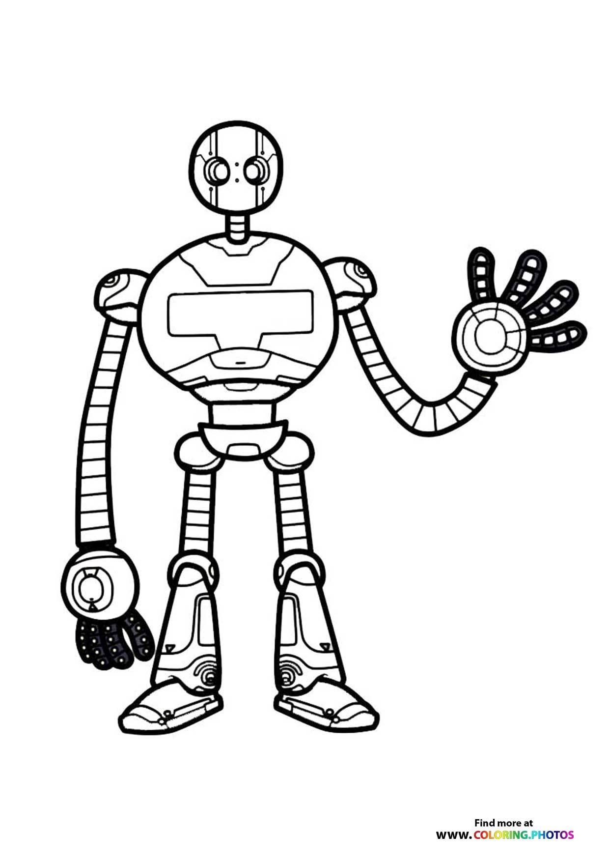 The Wild Robot Coloring Pages For Kids